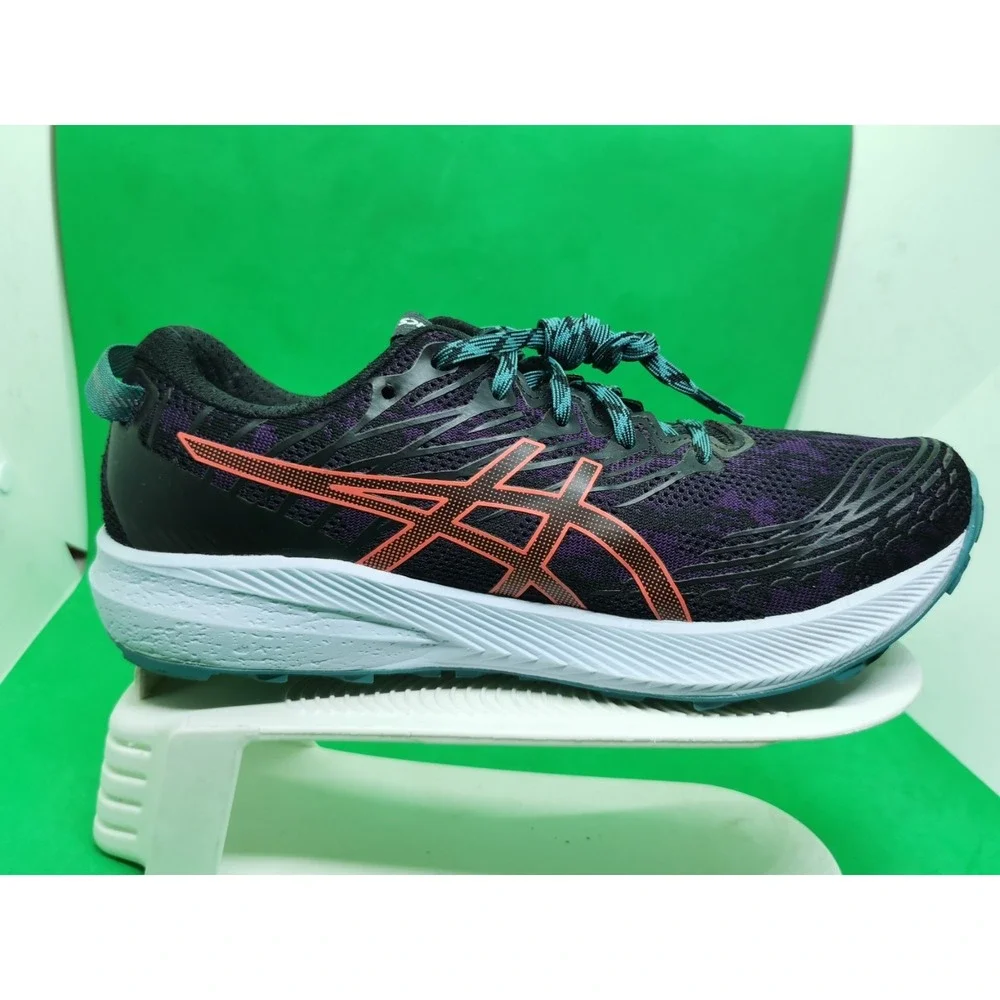 ASICS Fuji Lite 3 Running Shoes Women Size 9.5 Night Shade Trail Sneakers